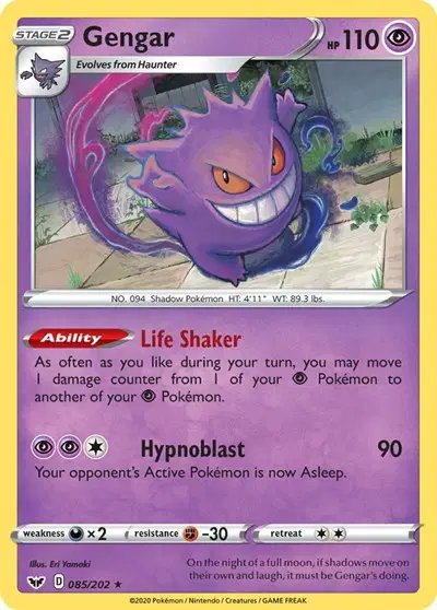Gengar — Sword & Shield Base Set 085/202