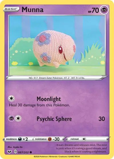 Munna — Sword & Shield Base Set 087/202
