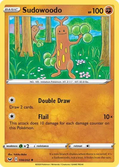 Sudowoodo — Sword & Shield Base Set 100/202