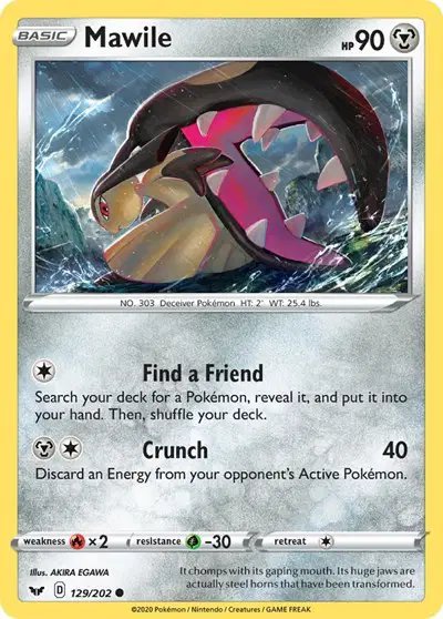 Mawile — Sword & Shield Base Set 129/202