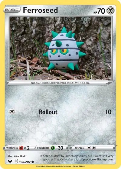 Ferroseed — Sword & Shield Base Set 130/202