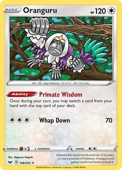 Oranguru — Sword & Shield Base Set 148/202