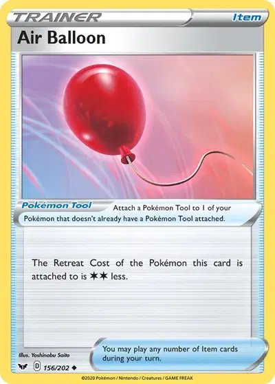 Air Balloon — Sword & Shield Base Set 156/202
