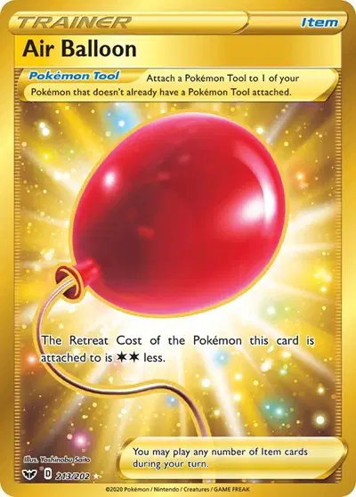 Air Balloon (Secret) — Sword & Shield Base Set 213/202