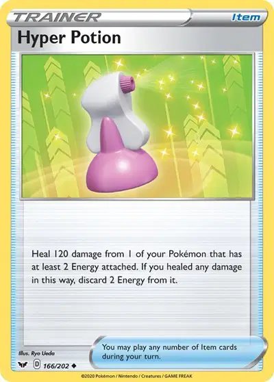 Hyper Potion — Sword & Shield Base Set 166/202
