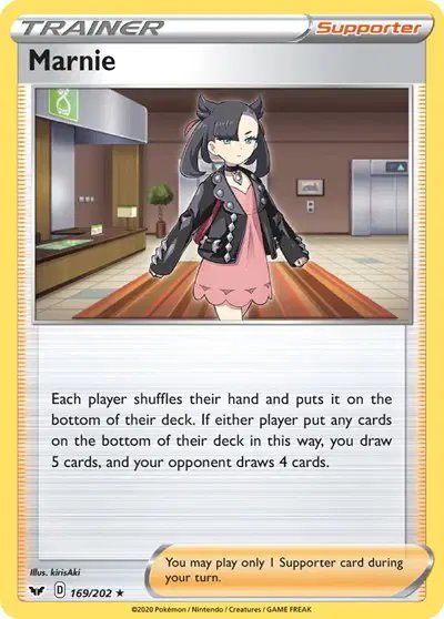 Marnie — Sword & Shield Base Set 169/202