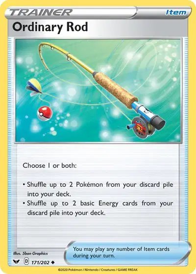 Ordinary Rod — Sword & Shield Base Set 171/202