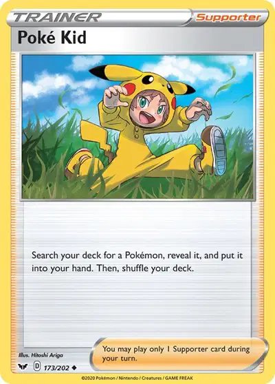 Poke Kid — Sword & Shield Base Set 173/202
