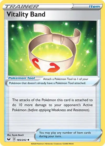 Vitality Band — Sword & Shield Base Set 185/202