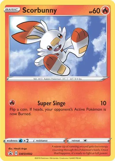 Scorbunny — Sword & Shield Promo SWSH002