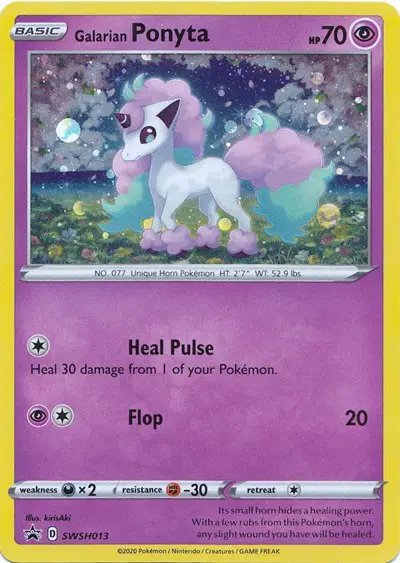 Galarian Ponyta — Sword & Shield Promo SWSH013