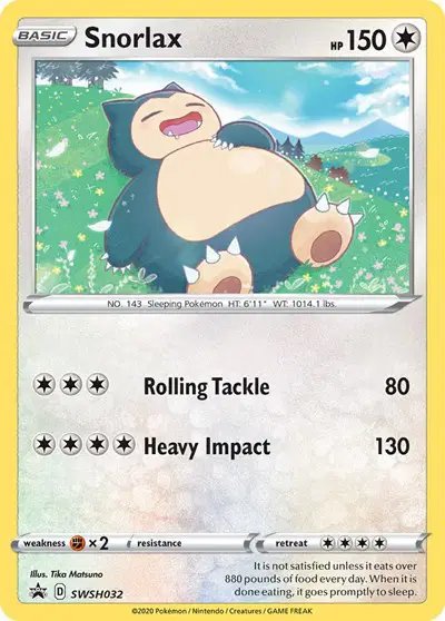 Snorlax — Sword & Shield Promo SWSH032