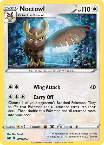 Noctowl — Sword & Shield Promo SWSH027