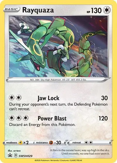 Rayquaza — Sword & Shield Promo SWSH029