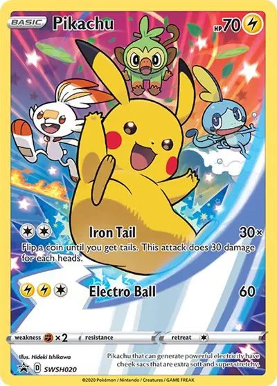 Pikachu — Sword & Shield Promo SWSH020