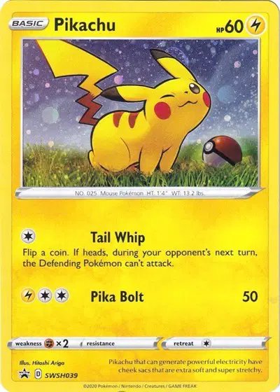 Pikachu — Sword & Shield Promo SWSH039