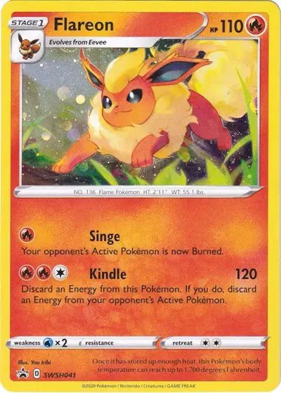 Flareon — Sword & Shield Promo SWSH041