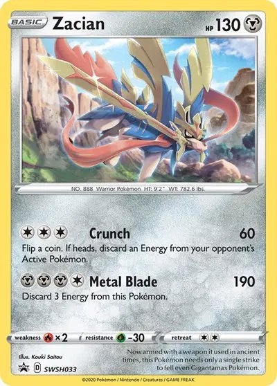 Zacian — Sword & Shield Promo SWSH033