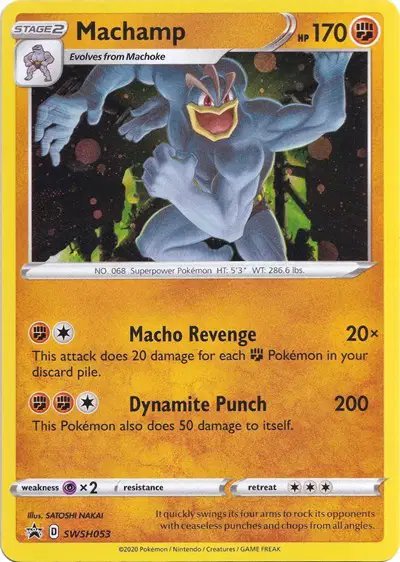 Machamp — Sword & Shield Promo SWSH053