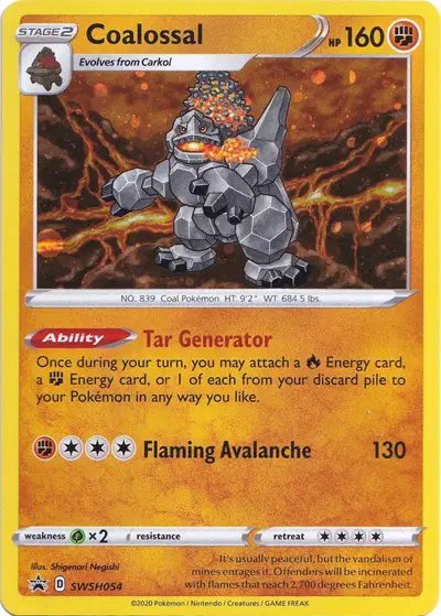 Coalossal — Sword & Shield Promo SWSH054