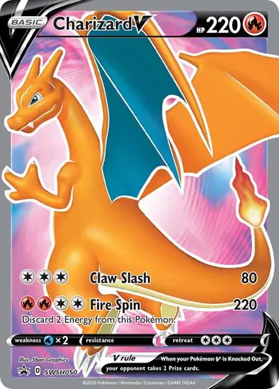 Charizard V — Sword & Shield Promo SWSH050