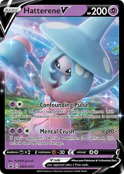Hatterene V — Sword & Shield Promo SWSH055