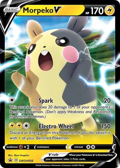 Morpeko V — Sword & Shield Promo SWSH056