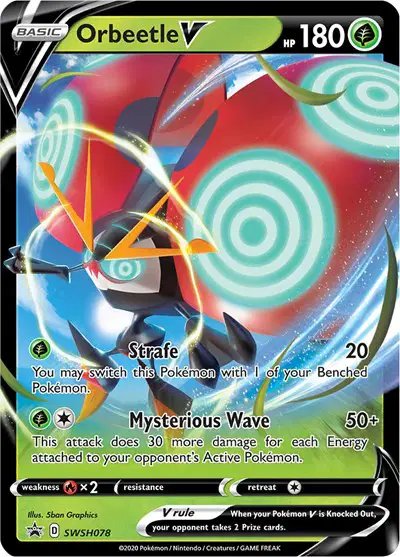 Orbeetle V — Sword & Shield Promo SWSH078