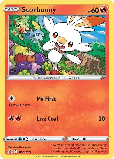 Scorbunny — Sword & Shield Promo SWSH071