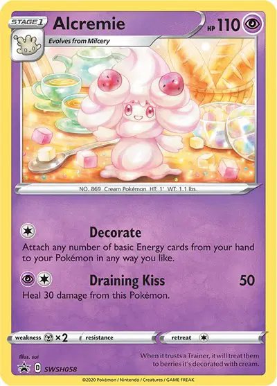 Alcremie — Sword & Shield Promo SWSH058