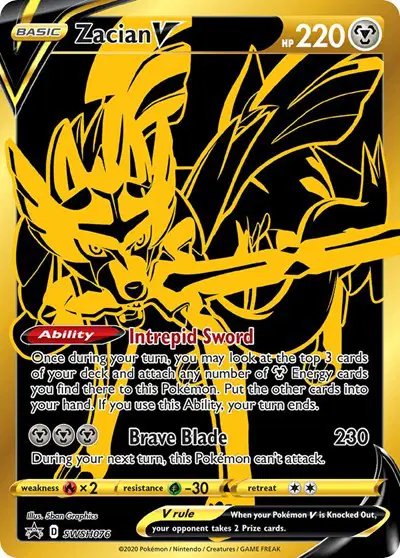 Zacian V — Sword & Shield Promo SWSH076