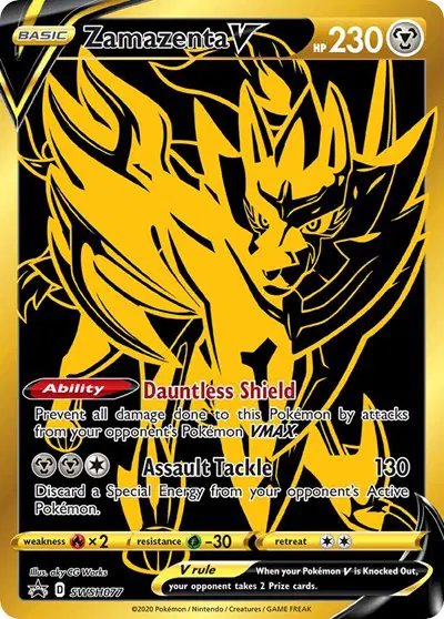 Zamazenta V — Sword & Shield Promo SWSH077