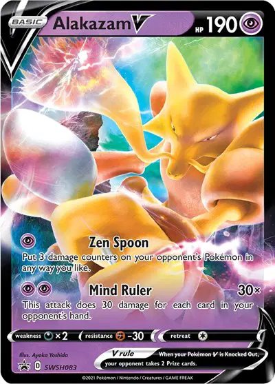 Alakazam V — Sword & Shield Promo SWSH083