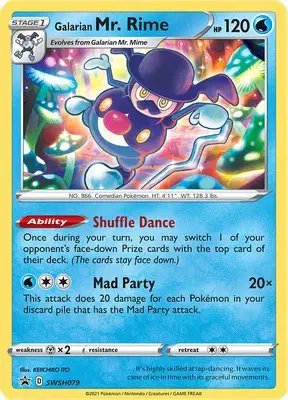 Galarian Mr. Rime — Sword & Shield Promo SWSH079