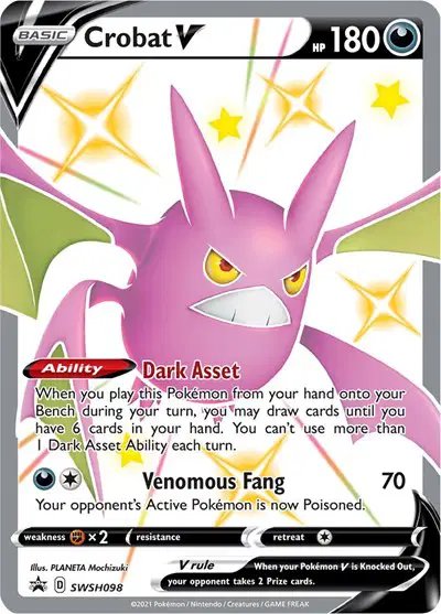 Crobat V — Sword & Shield Promo SWSH098