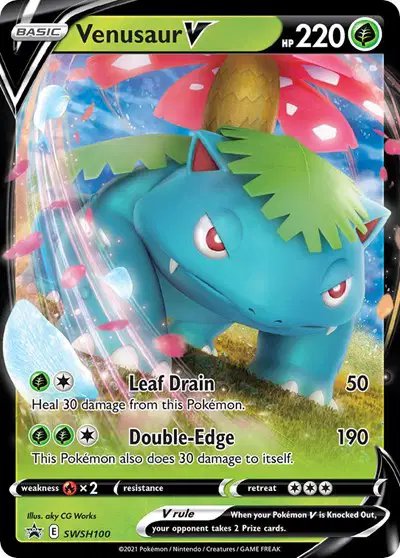 Venusaur V — Sword & Shield Promo SWSH100