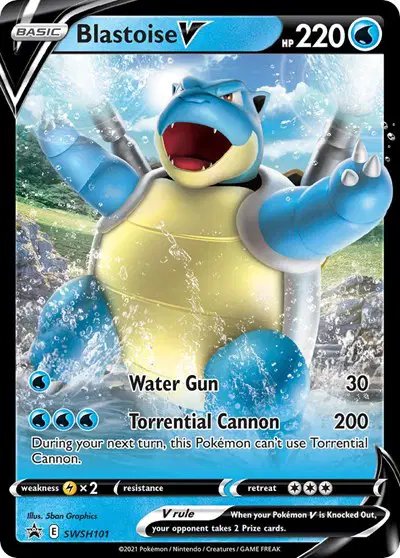 Blastoise V — Sword & Shield Promo SWSH101