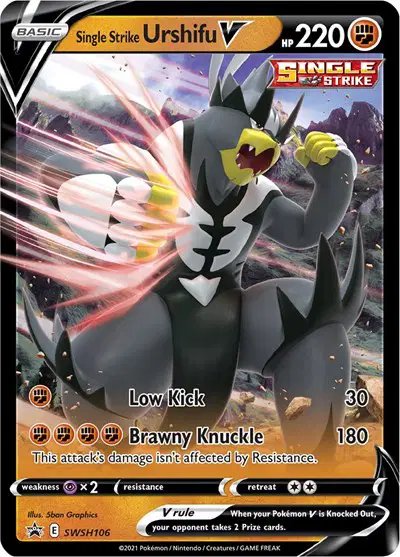 Single Strike Urshifu V — Sword & Shield Promo SWSH106