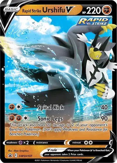 Rapid Strike Urshifu V — Sword & Shield Promo SWSH107