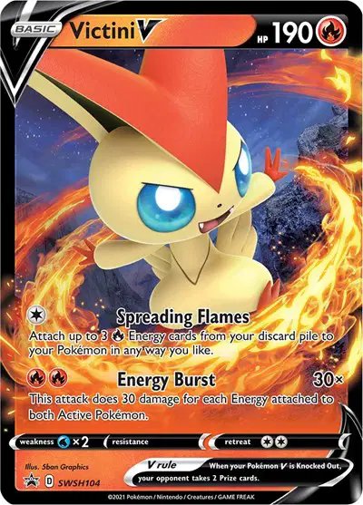 Victini V — Sword & Shield Promo SWSH104
