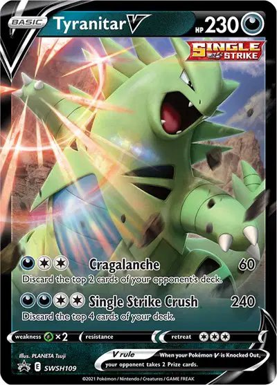 Tyranitar V — Sword & Shield Promo SWSH109