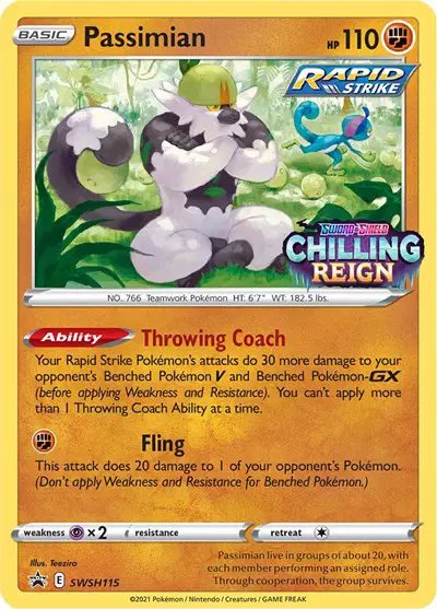 Passimian (Prerelease) — Sword & Shield Promo SWSH115