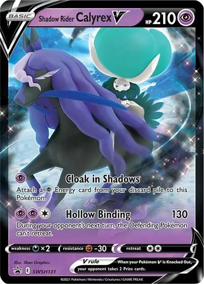 Shadow Rider Calyrex V — Sword & Shield Promo SWSH131