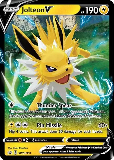 Jolteon V — Sword & Shield Promo SWSH151