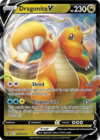 Dragonite V — Sword & Shield Promo SWSH154