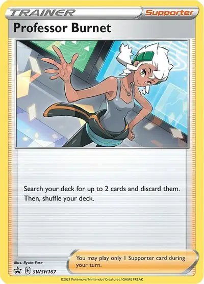 Professor Burnet — Sword & Shield Promo SWSH167