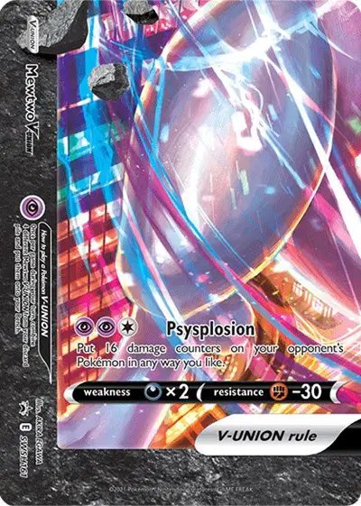 Mewtwo V — Sword & Shield Promo SWSH161