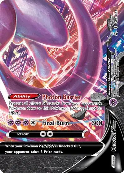 Mewtwo V — Sword & Shield Promo SWSH162