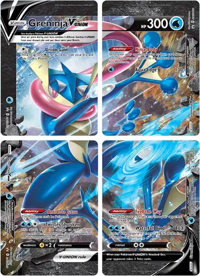 Greninja V[Set of 4] — Sword & Shield Promo 