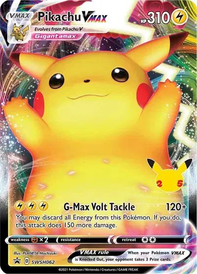 Pikachu VMAX — Sword & Shield Promo SWSH062